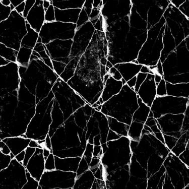 Imagem de Papel de Parede Adesivo Lavável Mármore Preto E Branco 12m