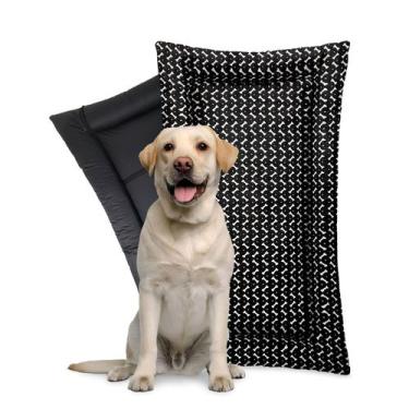 Imagem de Colchonete Pet Cama Confortável Com Zíper Lavável Fundo Impermeável G 