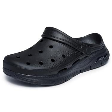 Imagem de Skechers Tamanco masculino Foamies Arch Fit-Valiant, Preto/preto, 44