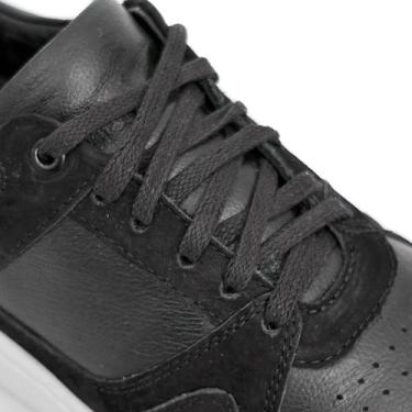 Imagem de Tênis Casual Sneaker Masculino Confort Sola Quadrada Couro - Mr Light,