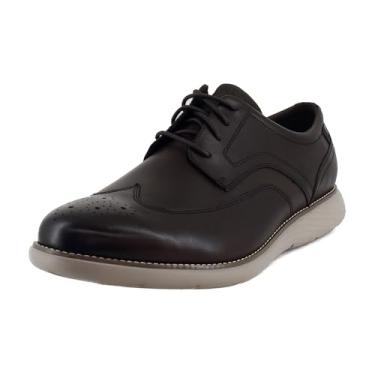 Imagem de Rockport Garett Wing Tip Oxford masculino, Marrom escuro, 39