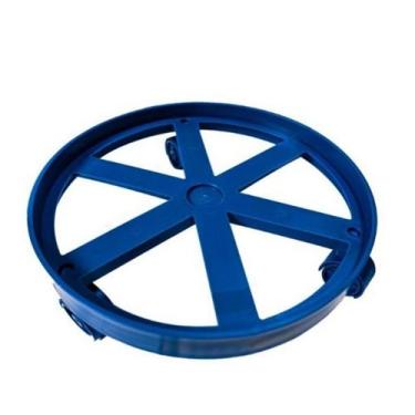 Imagem de Suporte Carrinho Para Botijão Gás Reforçado com Rodinhas e Rodízio - M