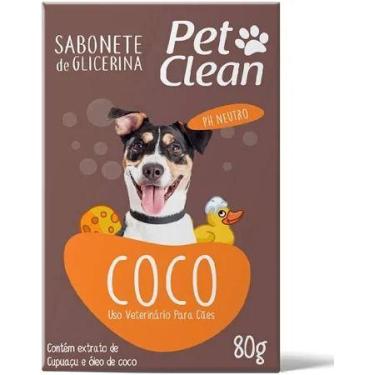Imagem de Sabonete Pet Clean Glicerina Coco 80g