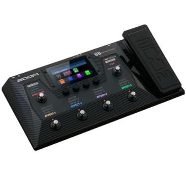Imagem de Zoom Processador multiefeitos G6 com pedal de expressão FP02M para guitarrista