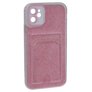 Imagem de Capa Capinha Case Porta Cartão Glitter Compatível iPhone 11 - Tesla St