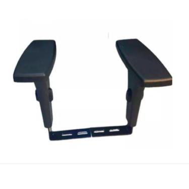 Imagem de Braço De Cadeira Modelo Digitador Regulável Cor Preta - Genérico