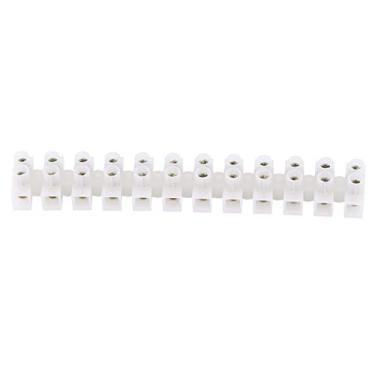 Imagem de 10pcs 360v 10A Terminais de Parafuso Bloco de Tira de Terminal de Barreira Elétrica, Conectores de Cobre de para Eletrodomésticos, Iluminação, Máquinas, Isolamento de PE, Torta