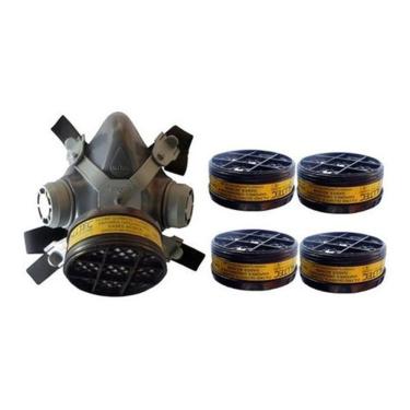 Imagem de Máscara Pintura Carvão Ativado + 4 Filtros Vo Ga Mastt