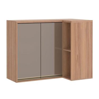 Imagem de Armário de Canto Reto Yara Luciane 2 Portas