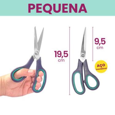 Imagem de Tesoura Kaftor 9 cm  Corte Preciso para Artesanato, Costura e Papel  C