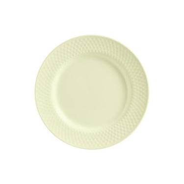 Imagem de Conjunto com 6 Pratos de Sobremesa Soft Yellow Acetinado Ø21cm - Allea