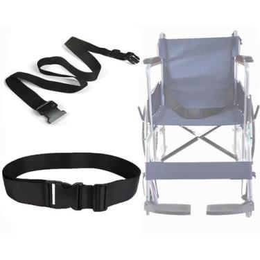 Imagem de Cinto de segurança para cadeira de rodas Fertre Universal Black - GFER