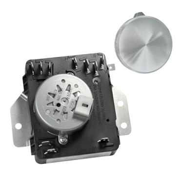 Imagem de W11685947 W11566735 Kit de temporizador e botão de secadora compatível com Whirlpool Maytag, peça de reposição 4981088 AP7215858 PS17216594 EAP17216594 FIX17216594 162-428-1