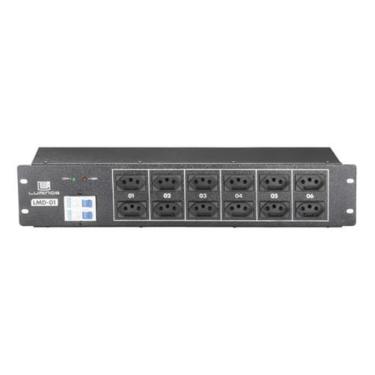 Imagem de Régua De Tomada Para Palco Lmd-01 Luminos 12 Tomadas Bivolt