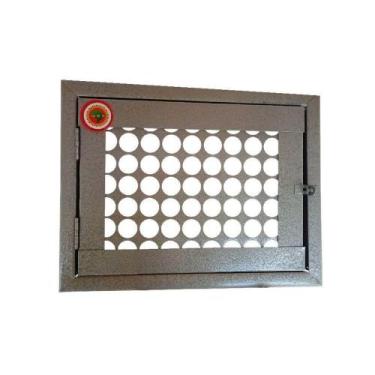 Imagem de Frente Hidrômetro Telo Moeda Com Porta Cadeado 60x40cm - BRASSOL