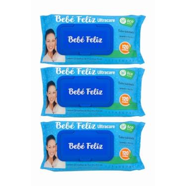 Imagem de Kit 360 Lenços Umedecidos com Tampa Toalhinhas Hipoalergênicos Extra Macias Uso Diário para Bebês e Adultos