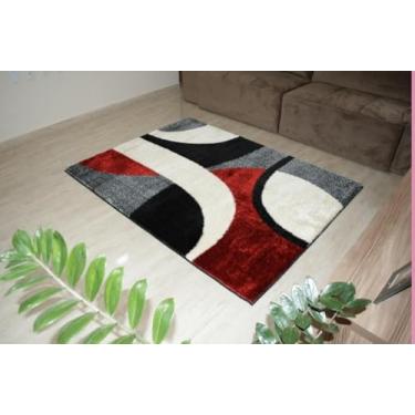 Imagem de Tapete Life Spirit Shaggy 50mm Solimoes-2 100x150 cm