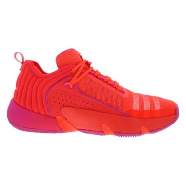 Imagem de adidas Tênis de basquete Trae Unlimited, Vermelho solar/calçado branco/Team Shock Pink, 47