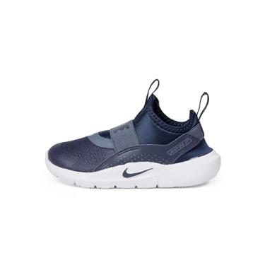 Imagem de Nike Tênis de corrida infantil Flex Runner 4, Azul-marinho meia-noite/azul marinho/azul vazio, 15