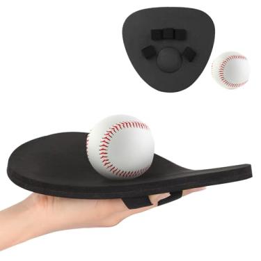 Imagem de Luva de beisebol e softball, luva de treinamento interno de espuma, duas mãos, panqueca, beisebol, equipamento para jovens e adultos (1 unidade)