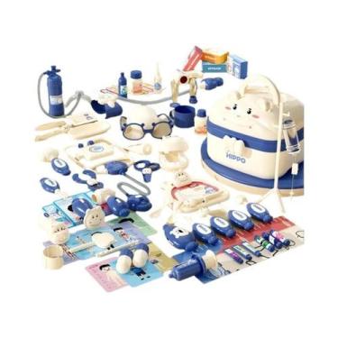 Imagem de Conjunto De Brinquedos De Simulação De Médico Infantil Com Caixa De Ar
