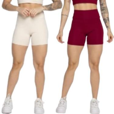 Imagem de KIT 2 Short Smart Verão Vekyo Shortinho Para Treino Academia Moda Fitn