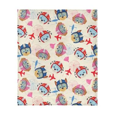 Imagem de Nickelodeon Patrulha Canina oficialmente licenciado Air Rescue Cobertor de seda para crianças, leve, 101,6 x 127 cm