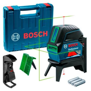 Imagem de Nível Laser Verde Com Acessórios e Maleta 15m GCL215G Bosch