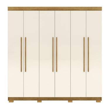 Imagem de Guarda-Roupa Alto 6 Portas 2 Gavetas Norway