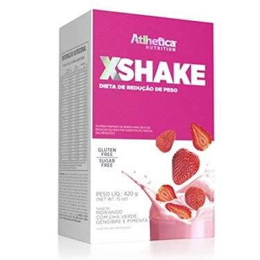 Imagem de X-Shake (420g) - Sabor Morango, Atlhetica Nutrition
