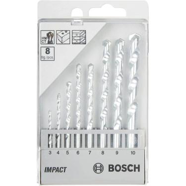 Imagem de Jogo De Broca Bosch P/Concreto C/8Pcs