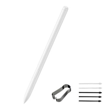 Imagem de Caneta Galaxy Tab S11 S compatível com Samsung Galaxy Tab S11/S11 Ultra Stylus de substituição para Galaxy Tab S11 Ultra/S11 todas as versões S Pen com pontas (prata)