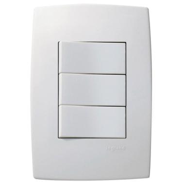 Imagem de 3 Interruptores Pialplus - 613100 - Pial 3 Interruptores Pialplus Pial 613100 Pial-plus