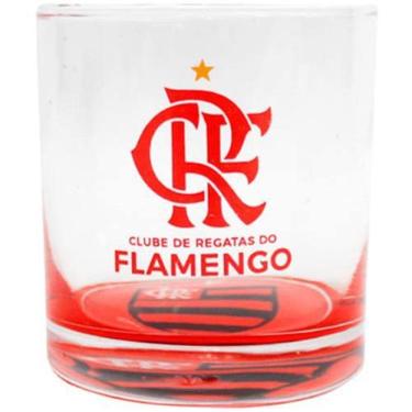 Imagem de Copo De Vidro Clynder Rocks Flamengo 305 Ml