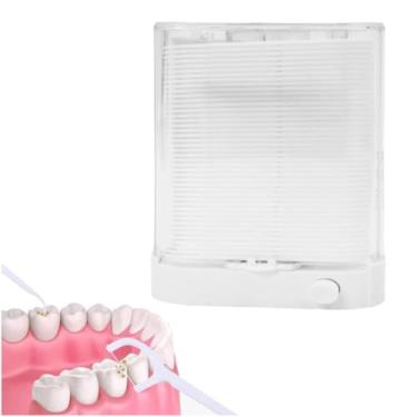 Imagem de StartBox Distribuidor automático de fio dental - Palitos Curvados Ultrafinos E Fio Dentário com 88 peças