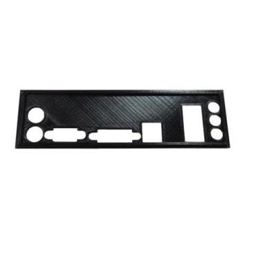 Imagem de Espelho Acabamento Tampa Chapinha Placa Mãe ASROCK H61M-DGS - OVER CLO
