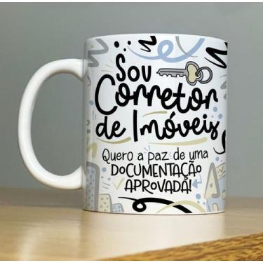 Imagem de Caneca Corretor de Imóveis - Malu Perso, U