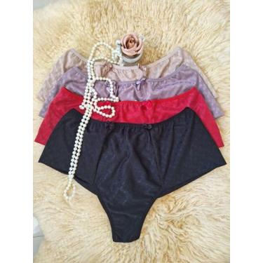 Imagem de Calcinha plus size - Luleng , Rosa satim, 56