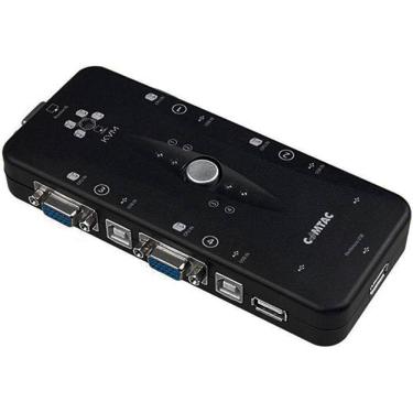 Imagem de Switch Kvm Chaveador Comtac, 4X Portas Vga, Plug And Play
