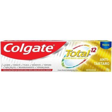Imagem de Creme Dental Colgate Total 12 Anti Tartaro 140G, Branco
