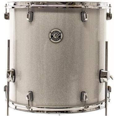 Imagem de Surdo Avulso 16 Nagano Garage Silver Sparkle 16x16 com 3 Pés