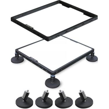 Imagem de ORLN'K Kit de montagem de teto magnético Starlink mini para trailer, trailer, UTV, caminhão, carro e barco (liga de alumínio-magnésio) kit de ímã S1