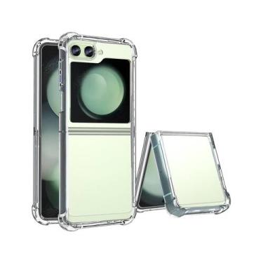 Imagem de Capa de plástico rígido transparente Samsung Z Flip 5 - Lightbek Offic