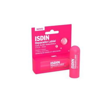 Imagem de Isdin Reparador Labial Com Ácido Hialurônico Stick Pink 4g