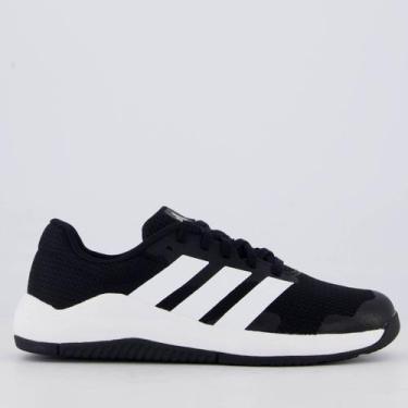Imagem de Tênis Adidas Dropset Base Trainer Feminino Preto e Branco, 39