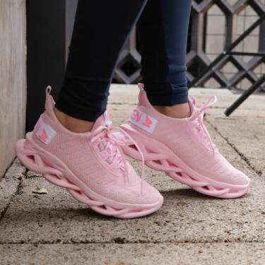 Imagem de Tênis Masculino Feminino Jaguar Esportivo Academia Treino Leve Confort