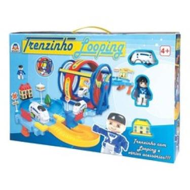 Imagem de Trenzinho Looping Cenário Temático Playset Braskit