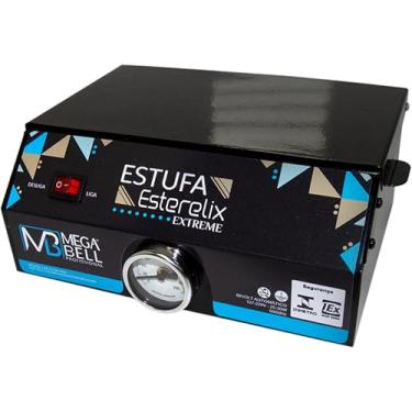 Imagem de Mega Bell, Estufa esterilizadora para manicure e pedicuri, Exterilix Extreme, Com Inmetro, Bivolt, preto