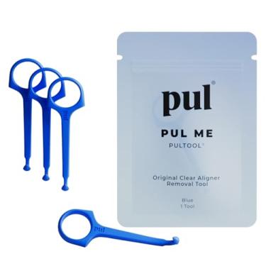 Imagem de PUL Pacote com 4 ferramentas reutilizáveis de remoção de alinhador transparente — Compatível com Invisalign, suspensórios, retentores e bandejas removíveis – Removedor de dispositivo fácil de usar
