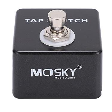 Imagem de RiToEasysports Prático Pedal de Efeito de Guitarra Com Combinação Flexível para Pedais de Efeito 6,35 Mm Plug Interruptor de pé de Metal